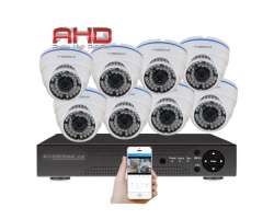 8 kamerov set AHD WN8-51A 2MPx-1080P, CZ menu - 5890 K